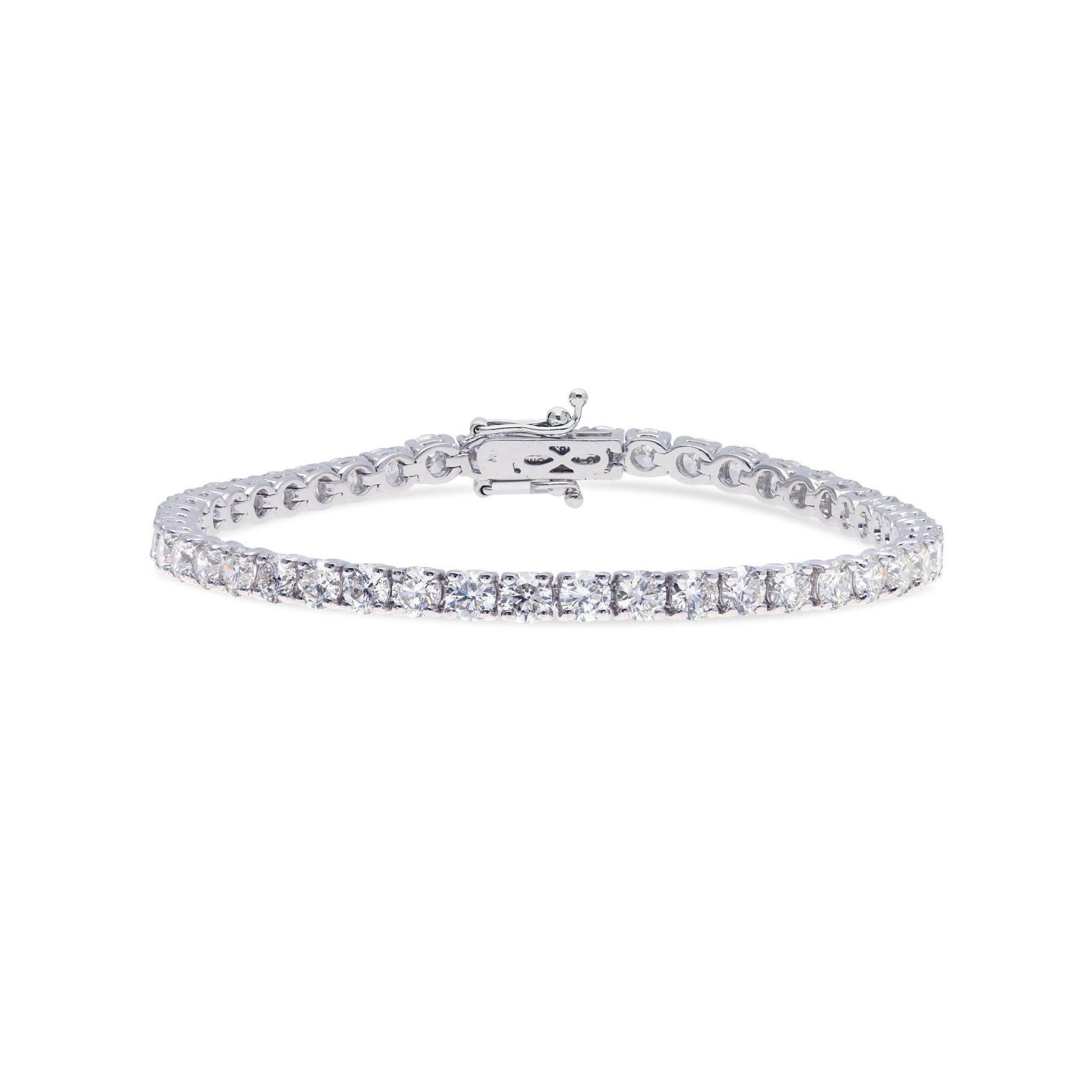 9.11ct Diamond Tennis Bracelet - Tejori