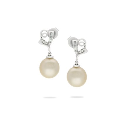 9-10MM freshwater pearl earrings
