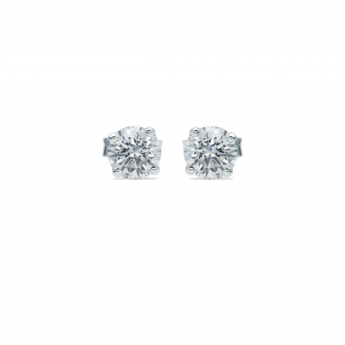 2ct diamond stud earrings
