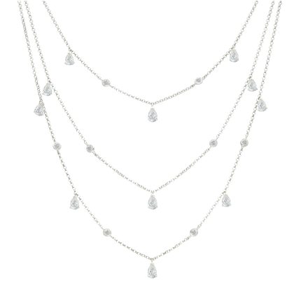 fine diamond necklace dubai